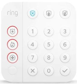 Ring Alarm Keypad w/Adapter (2nd Gen)