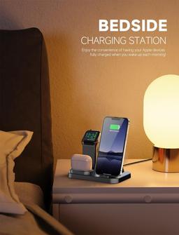 RJR Updated 3 in 1 Charging Station for Apple Devices