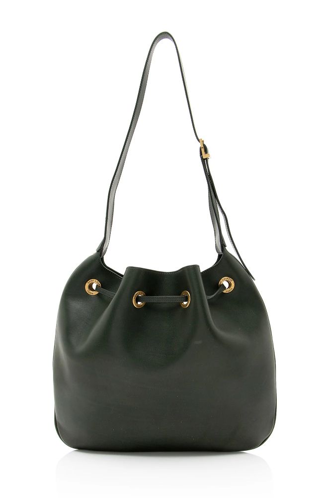 Saint Laurent Calfskin Paris VII Medium Hobo