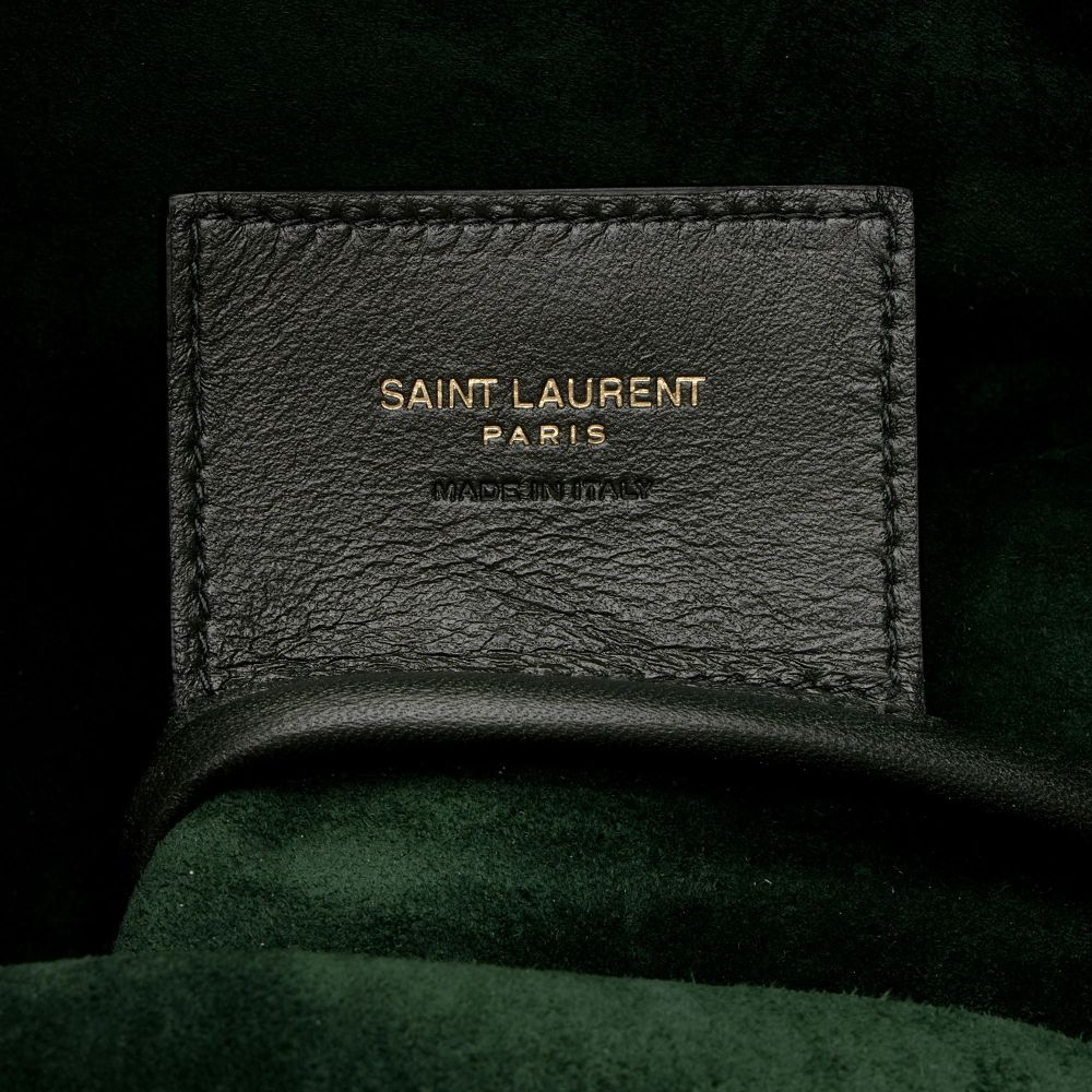 Saint Laurent Calfskin Paris VII Medium Hobo
