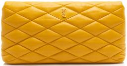 Saint Laurent Quilted Lambskin Puffer Sade Clutch