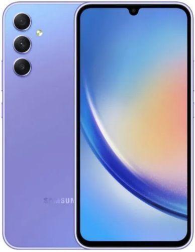 Samsung Galaxy A34 (5G) - 128GB - Awesome Violet - Dual Sim - 8GB RAM - Excellent