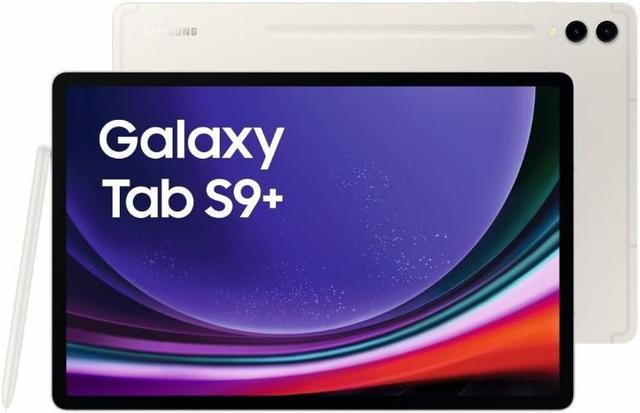 Galaxy Tab S9+ (2023) in Beige in Pristine condition