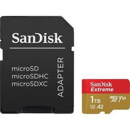 SanDisk Extreme microSD UHS-I Card (Up to 160MB/s) with Adapter