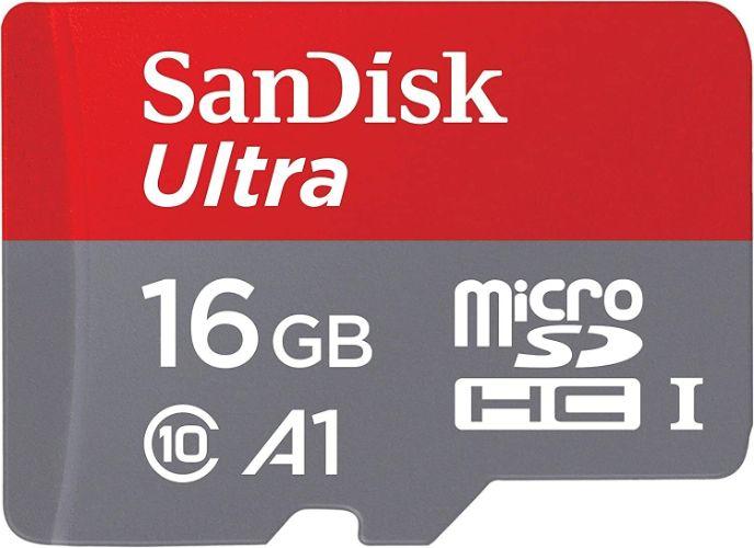 SanDisk Ultra microSD Card (Up to 150MB/s)