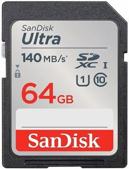 SanDisk Ultra SDHC/SDXC UHS-I C10 Memory Card