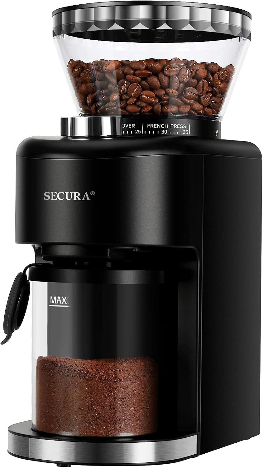 Secura CG9702-UL Conical Burr Coffee Grinder