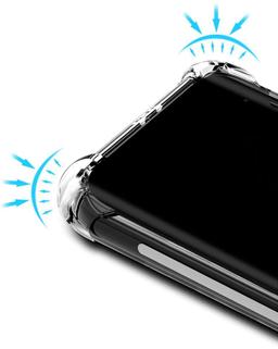 Shockproof Transparent Phone Case for Huawei Y6s - Clear