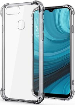 Shockproof Transparent Phone Case for OPPO A12 - Transparent