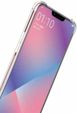 Shockproof Transparent Phone Case for OPPO A3s - Transparent