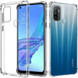 Shockproof Transparent Phone Case for OPPO A53 2020 - Clear