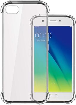 Shockproof Transparent Phone Case for OPPO A57 2016 - Transparent