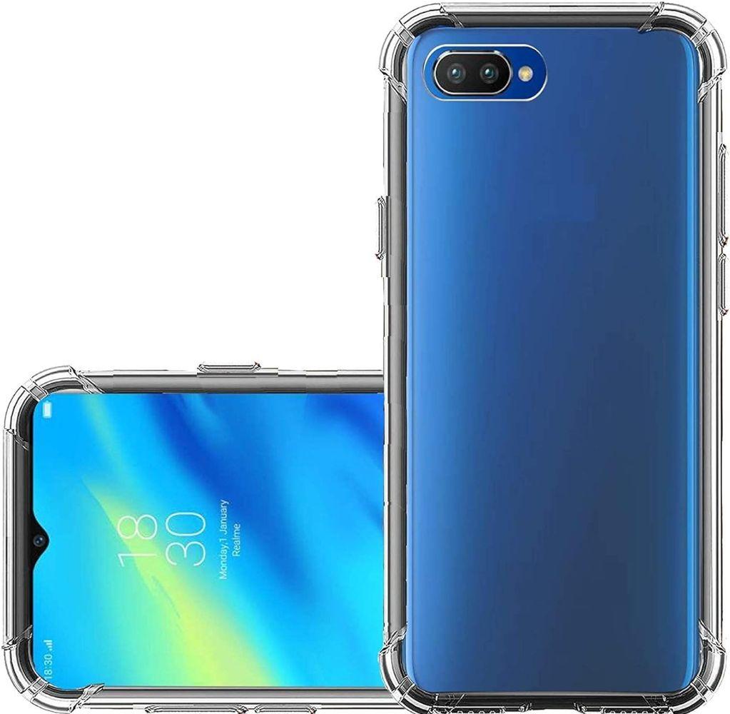 Shockproof Transparent Phone Case for OPPO A57 2016 - Transparent