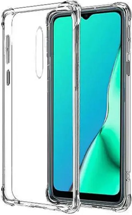 Shockproof Transparent Phone Case for OPPO A9 2020 - Transparent