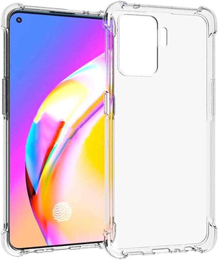 Shockproof Transparent Phone Case for OPPO A94 - Transparent - Brand New