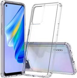 Shockproof Transparent Phone Case for OPPO A95 - Transparent
