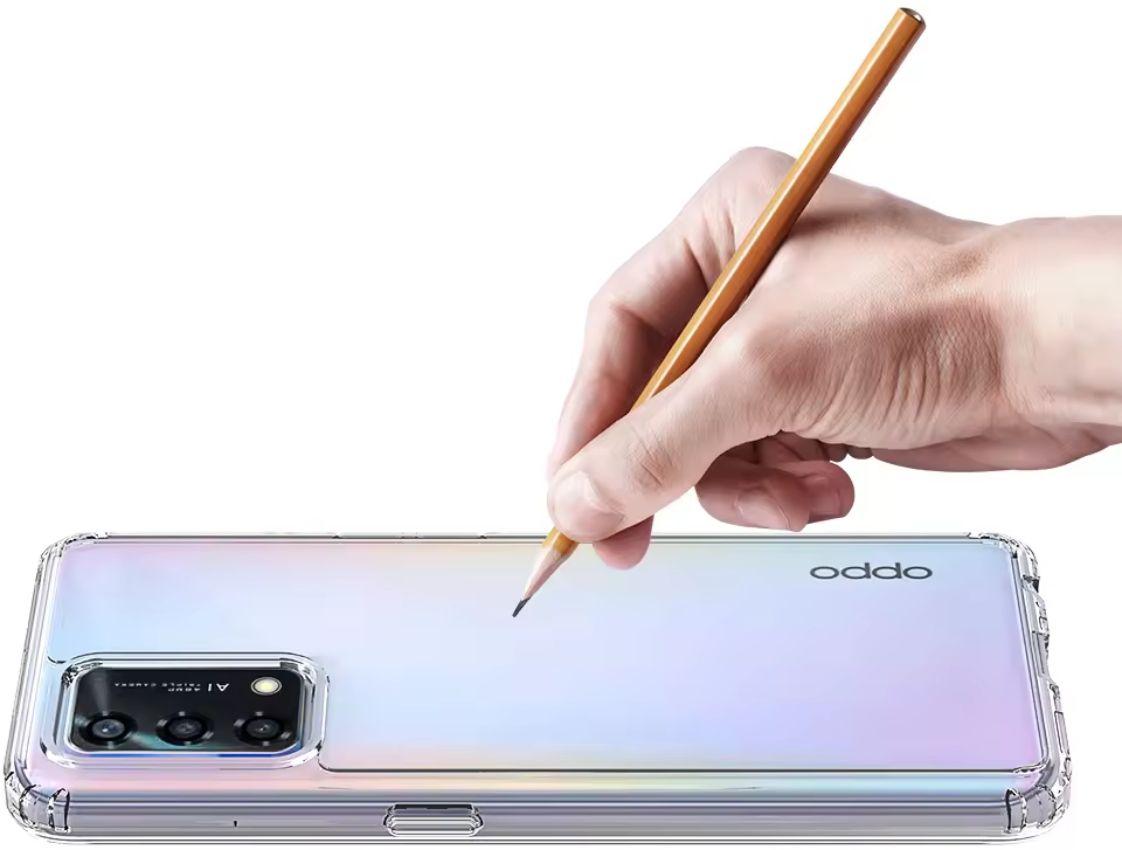 Shockproof Transparent Phone Case for OPPO A95 - Transparent