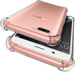 Shockproof Transparent Phone Case for OPPO R11s - Transparent