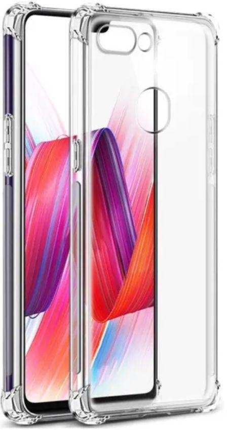 Shockproof Transparent Phone Case for OPPO R15 - Transparent - Brand New