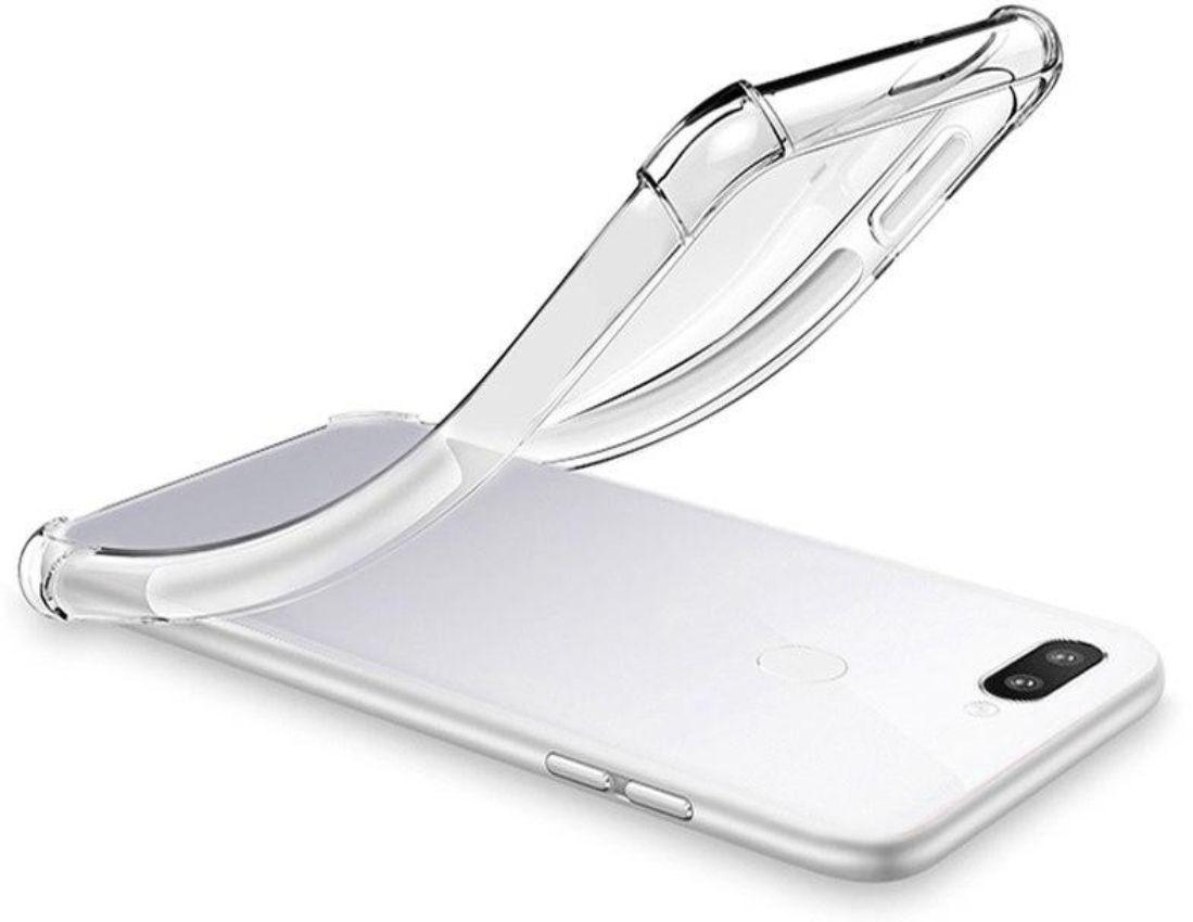 Shockproof Transparent Phone Case for OPPO R15 Pro - Transparent