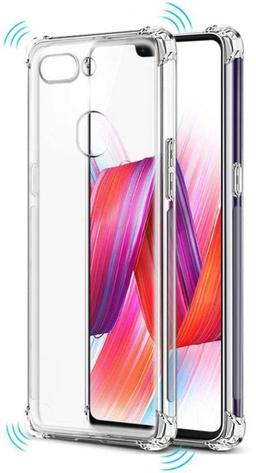 Shockproof Transparent Phone Case for OPPO R15 Pro - Transparent