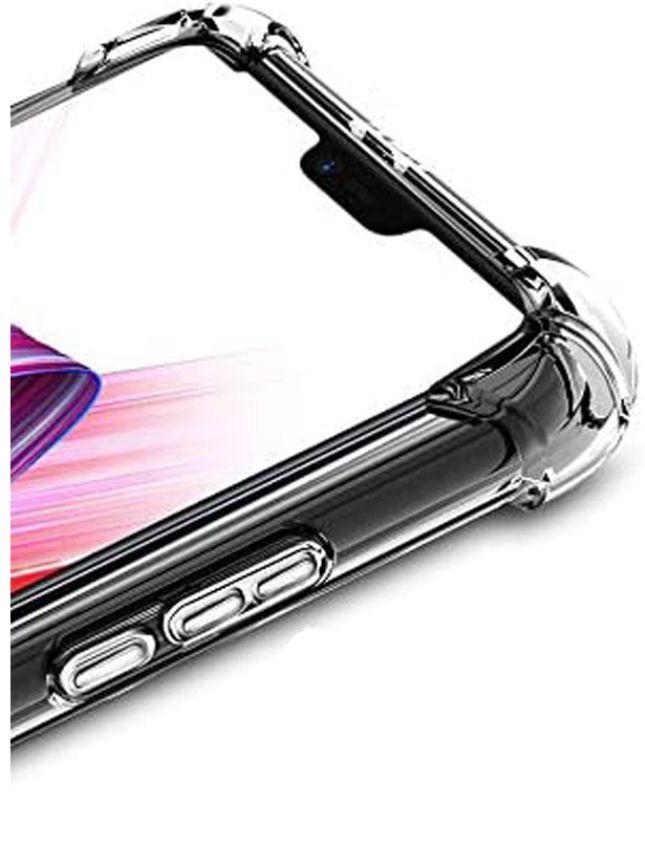Shockproof Transparent Phone Case for OPPO R15 Pro - Transparent