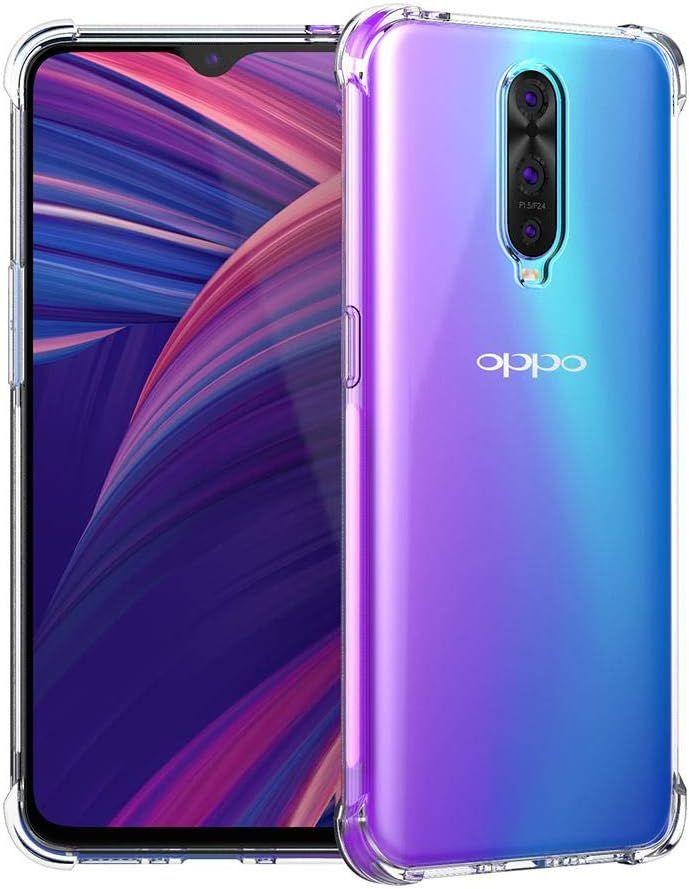 Shockproof Transparent Phone Case for OPPO R17 Pro - Transparent - Brand New