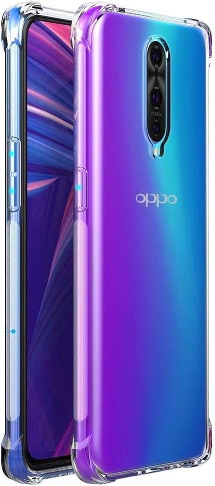 Shockproof Transparent Phone Case for OPPO R17 Pro - Transparent