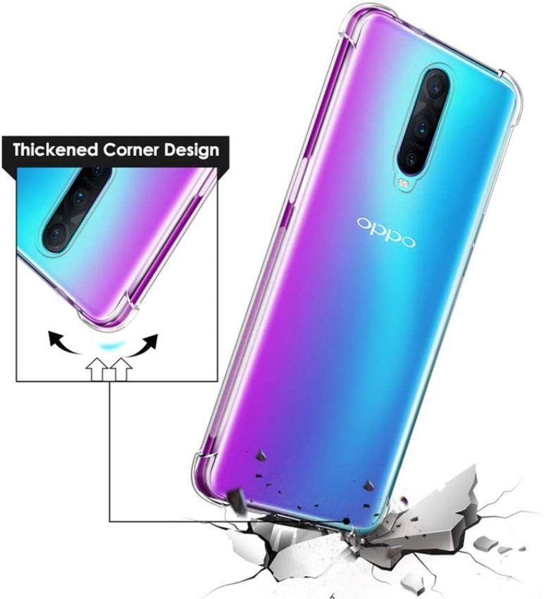 Shockproof Transparent Phone Case for OPPO R17 Pro - Transparent