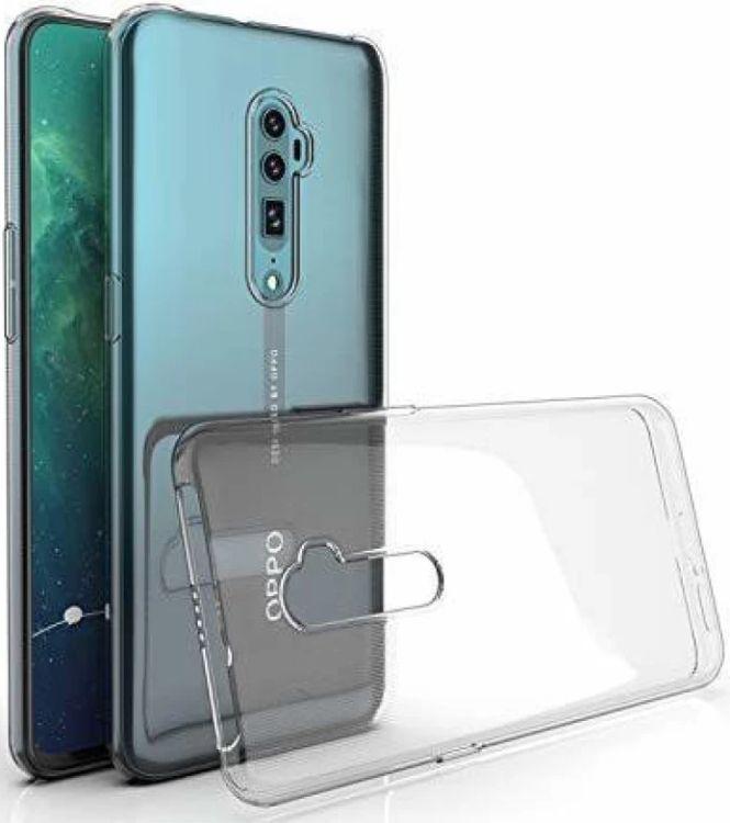 Shockproof Transparent Phone Case for OPPO Reno2 - Transparent - Brand New