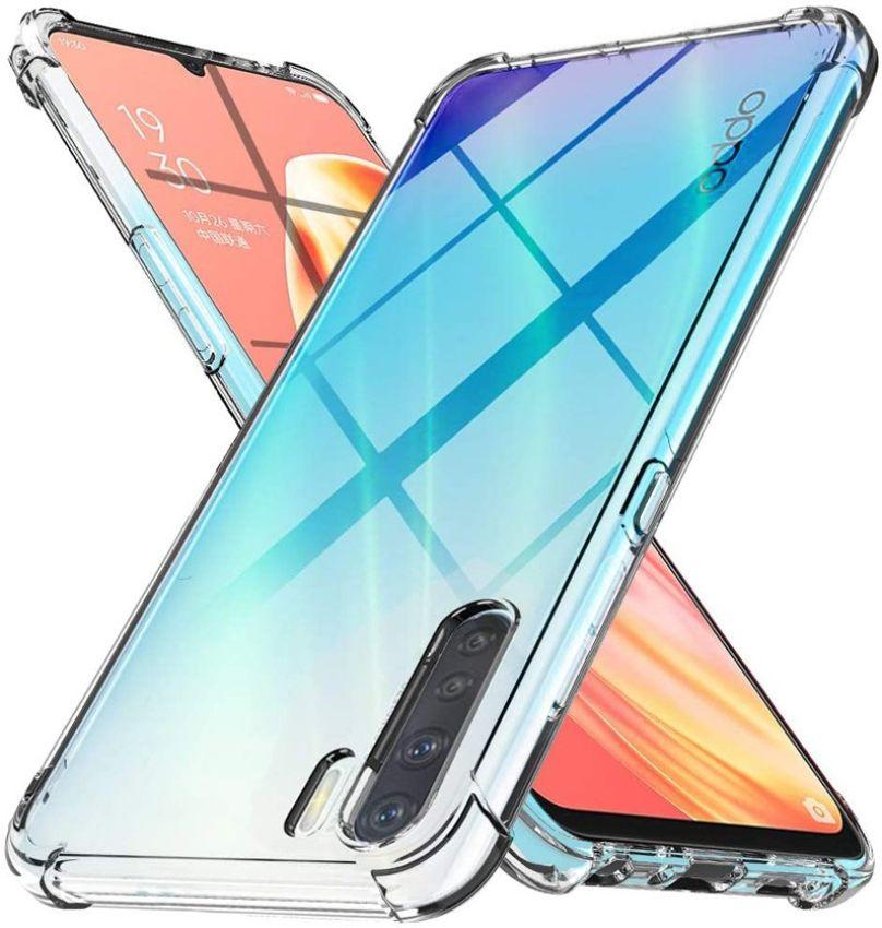 Oppo Shockproof Transparent Phone Case for OPPO Reno3 - Transparent - Brand New