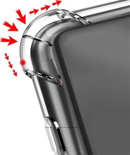 Shockproof Transparent Phone Case for OPPO Reno5 - Transparent