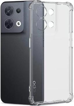 Shockproof Transparent Phone Case for OPPO Reno8 Pro - Transparent