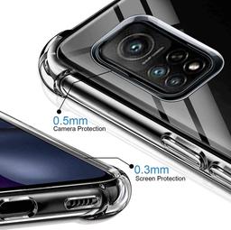 Shockproof Transparent Phone Case for Xiaomi Mi 10T - Clear