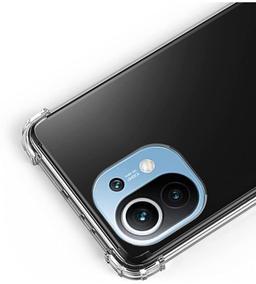 Shockproof Transparent Phone Case for Xiaomi Mi 11 - Clear