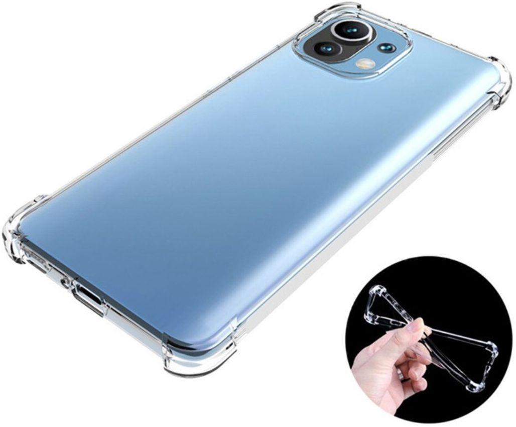Shockproof Transparent Phone Case for Xiaomi Mi 11 - Clear