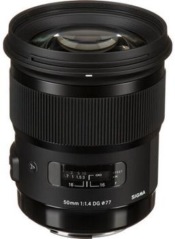 Sigma 50mm F1.4 DG HSM Art Lens for Canon EF