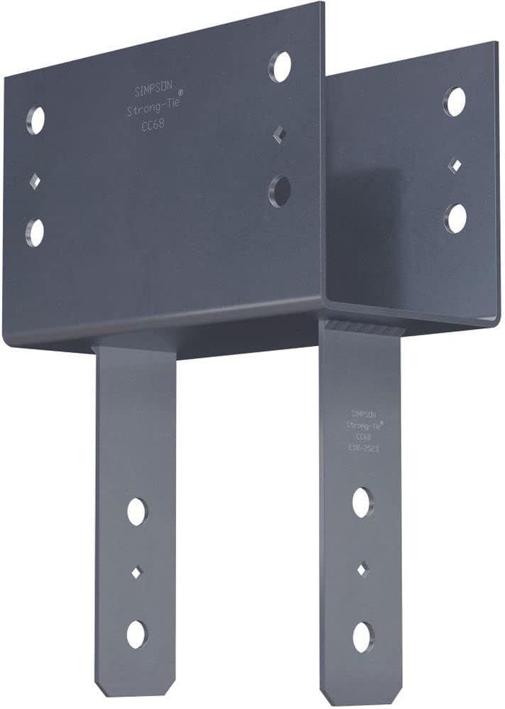 Simpson Strong-Tie CC68 Column Cap for 6x Beam | 8x Post