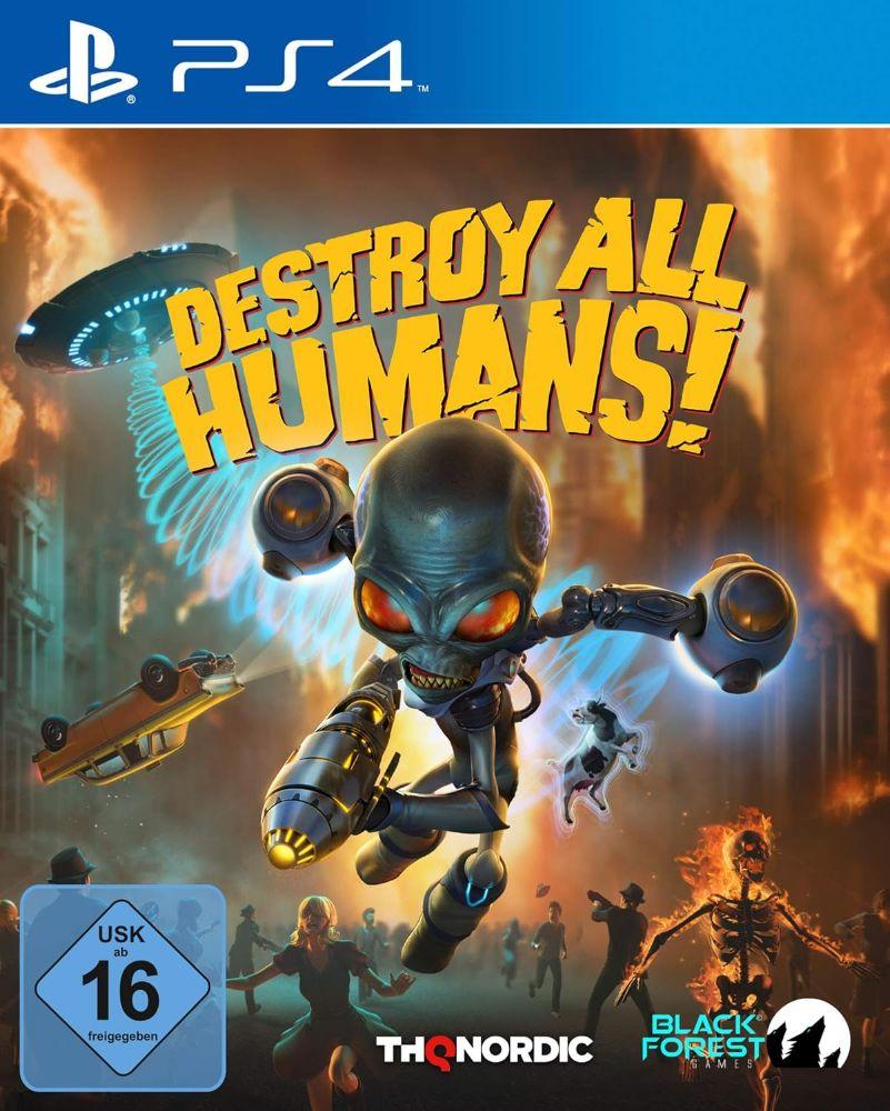 Sony PS4 Destroy All Humans! Video Game