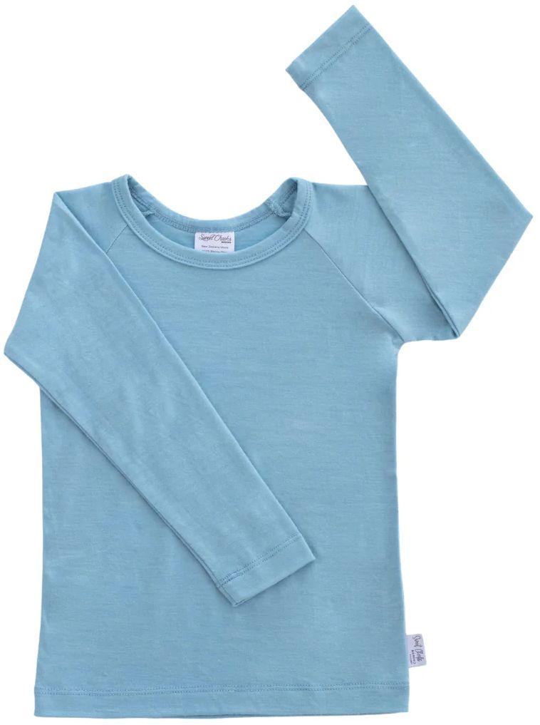 Sweet Cheeks Merino Baby Merino Long Sleeve Top