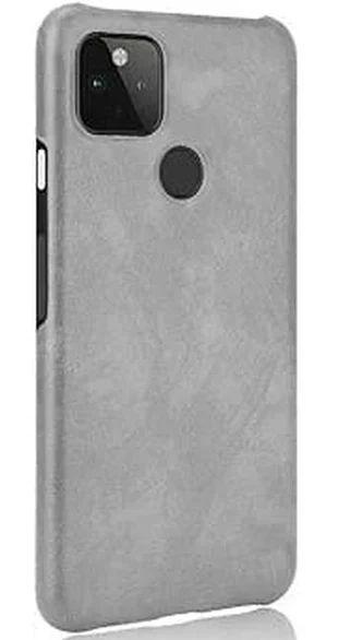 TechUp Hard Leather Case for Google Pixel 5