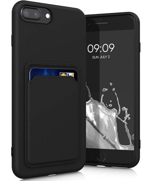 TechUp Silicone TPU Card Slot Case for iPhone 6P / 7P/ 8P