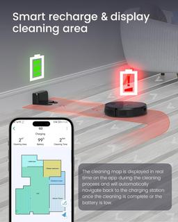 Thamtu G2 Robot Vacuum and Mop Combo