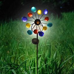 Touch of ECO Solar Pinwheel Stake Lights