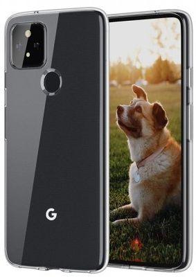 Transparent Phone Case for Google Pixel 5 - Clear