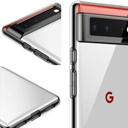 Transparent Phone Case for Google Pixel 6A - Clear