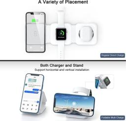 UCOMX Nano 3 in 1 Wireless Charger with Adapter