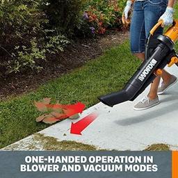Worx WG505 Trivac 12 Amp 3-in-1 Leaf Blower
