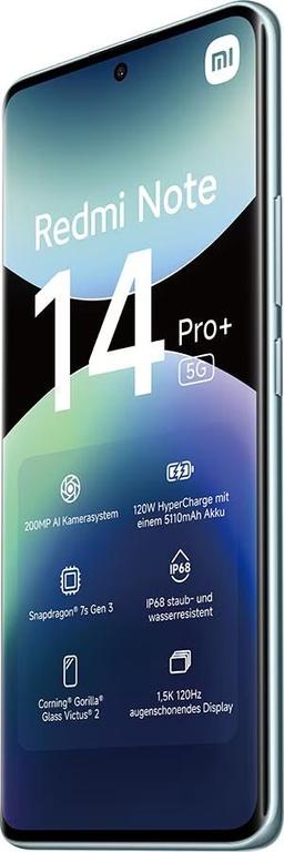 Xiaomi Redmi Note 14 Pro+ 5G - 512GB - 12GB RAM - Frost Blue