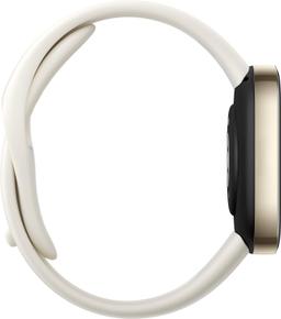 Xiaomi Redmi Watch 3 - 42mm - Ivory Polycarbonate Plastic Case with Ivory TPU Band